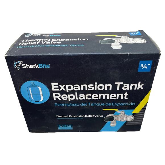 SharkBite ¾" Thermal Expansion Relief Valve. Expansion Tank Replacement. {105}. - Picture 1 of 10